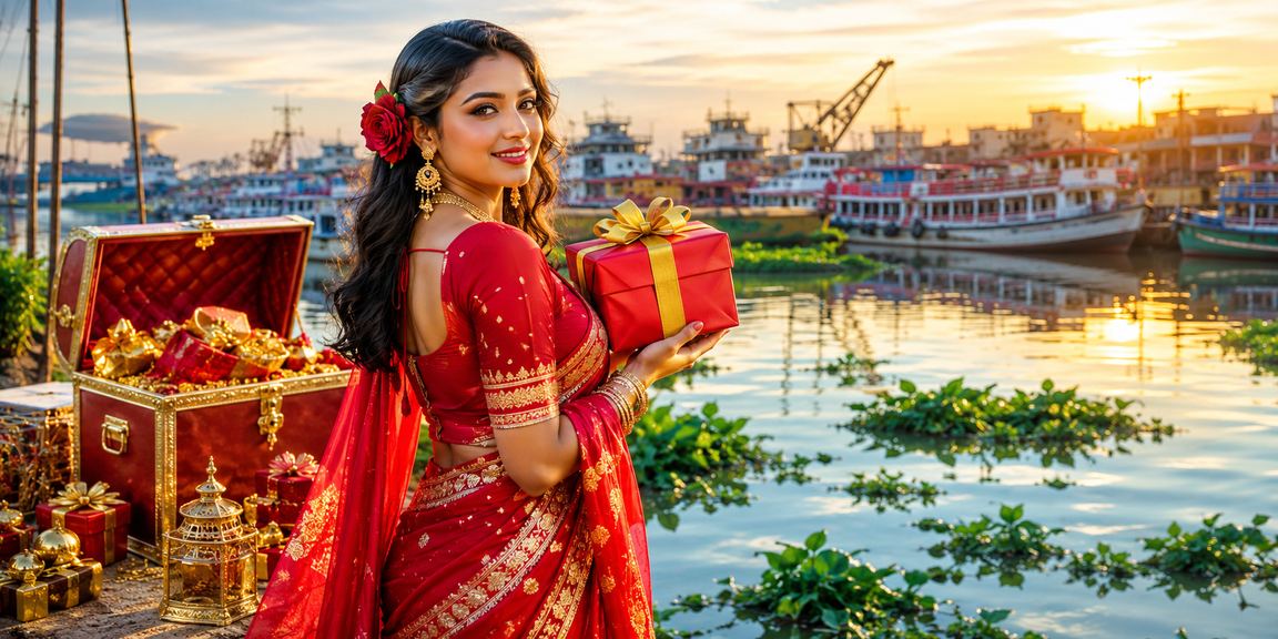 নারায়ণগঞ্জে শাড়িতে রেজিস্টার বোনাস পেমেন্ট পরিবেশ