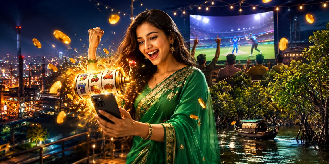 সুন্দরবনে ক্রিকেট বেটিং সাড়ি পরিবেশ